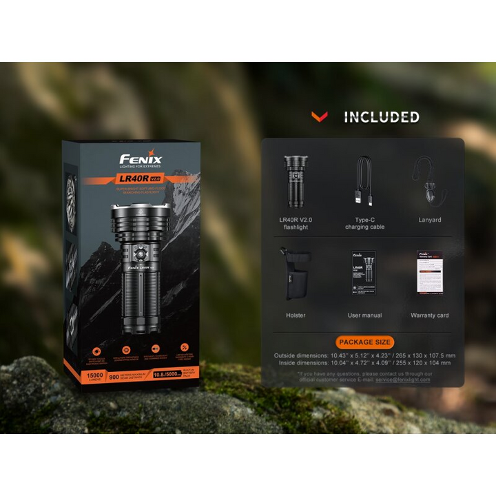 Fenix LR40R V2.0 LED Taschenlampe