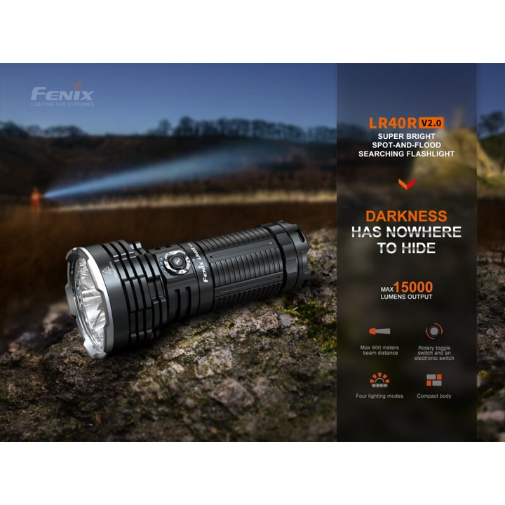 Fenix LR40R V2.0 LED Taschenlampe