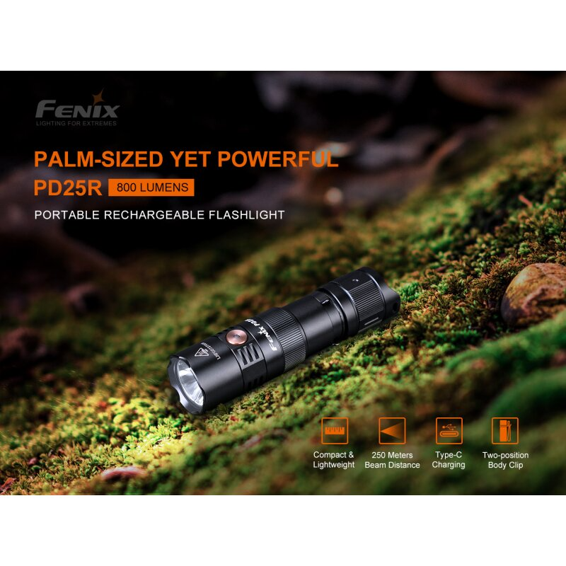 Fenix PD25R LED Taschenlampe