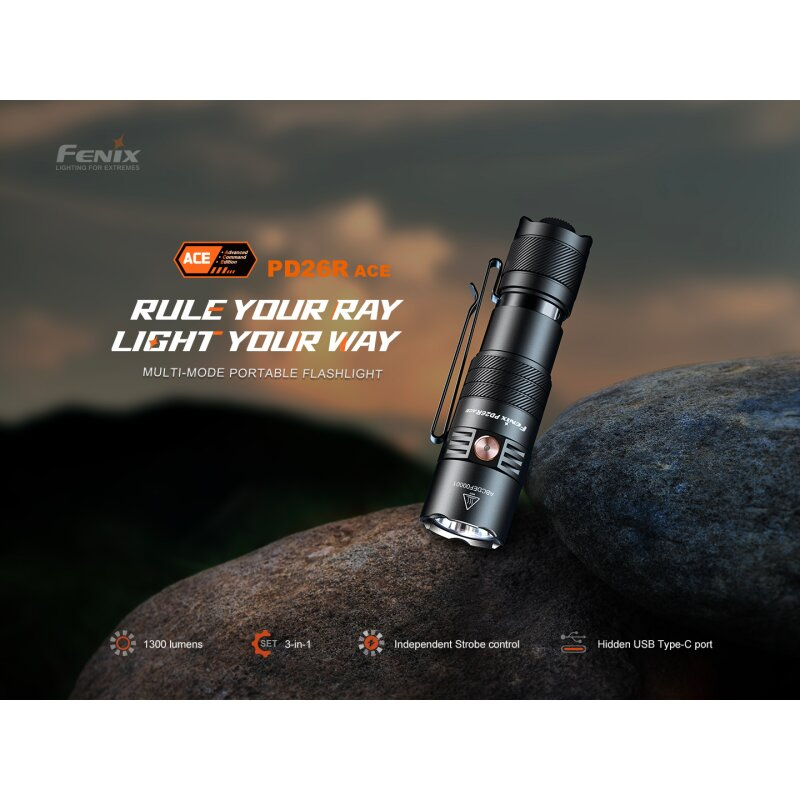 Fenix PD26R ACE LED Taschenlampe