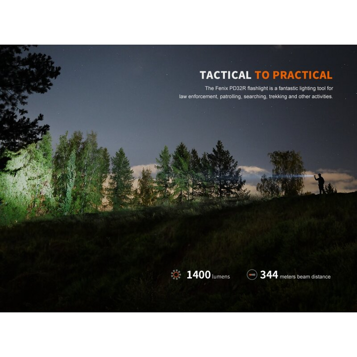 Fenix PD32R LED Taschenlampe mit USB Anschluss