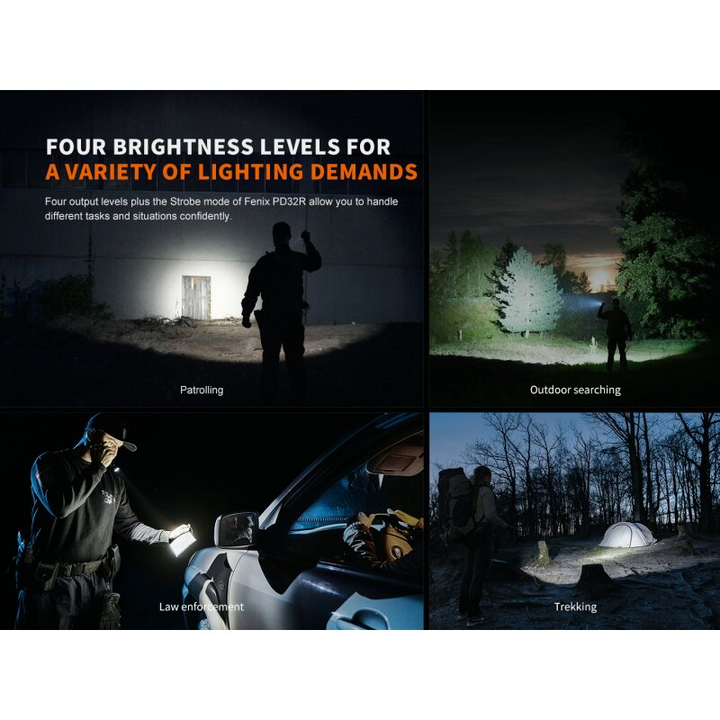 Fenix PD32R LED Taschenlampe mit USB Anschluss