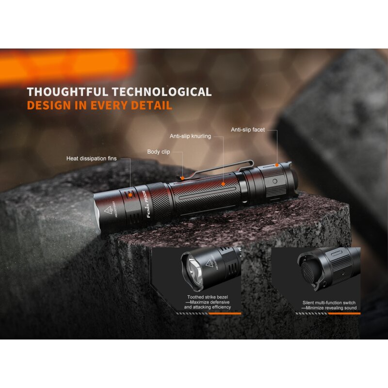 Fenix PD32R LED Taschenlampe mit USB Anschluss