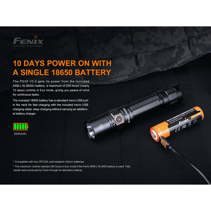 Fenix PD35 V3.0 LED Taschenlampe