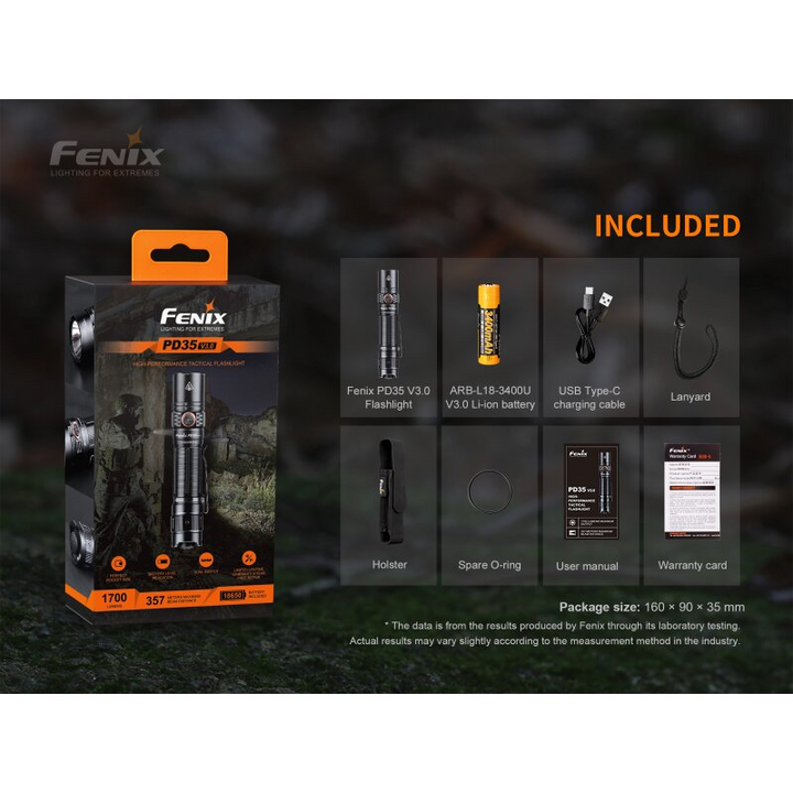 Fenix PD35 V3.0 LED Taschenlampe