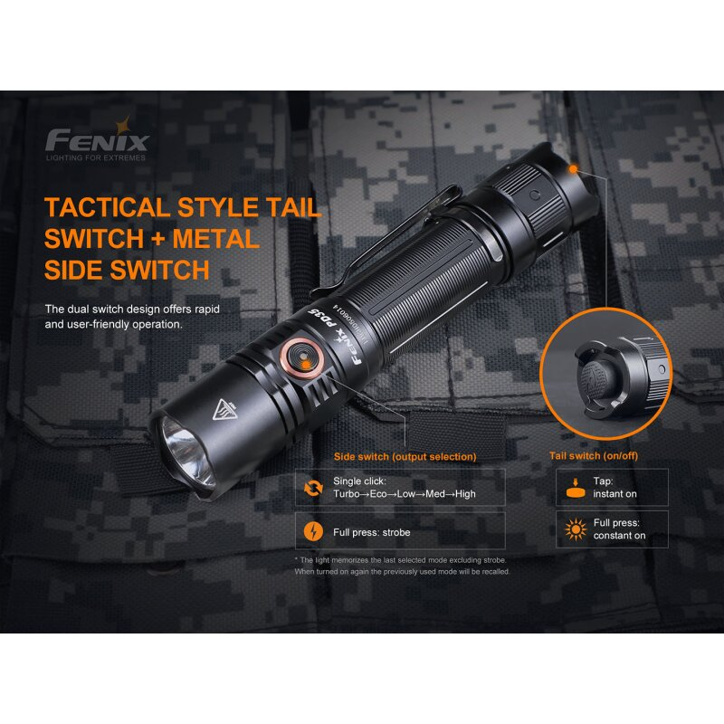 Fenix PD35 V3.0 tropic green Sonderversion LED Taschenlampe