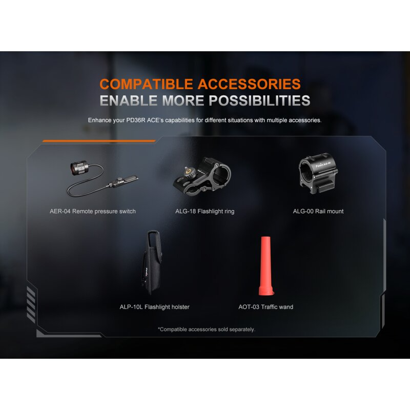 Fenix PD36R ACE LED Taschenlampe