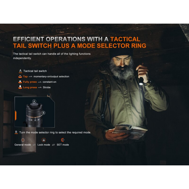 Fenix PD45R ACE LED Taschenlampe