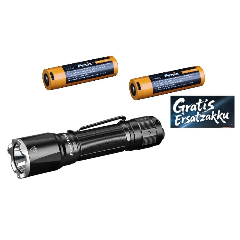 Fenix TK16 V2.0 LED Taschenlampe + 1 Fenix ARB-L21-5000U Akku