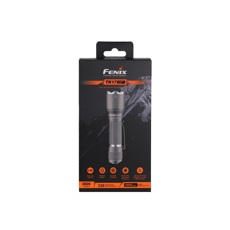 Fenix TK17 LED taktische Polizei Taschenlampe Khaki