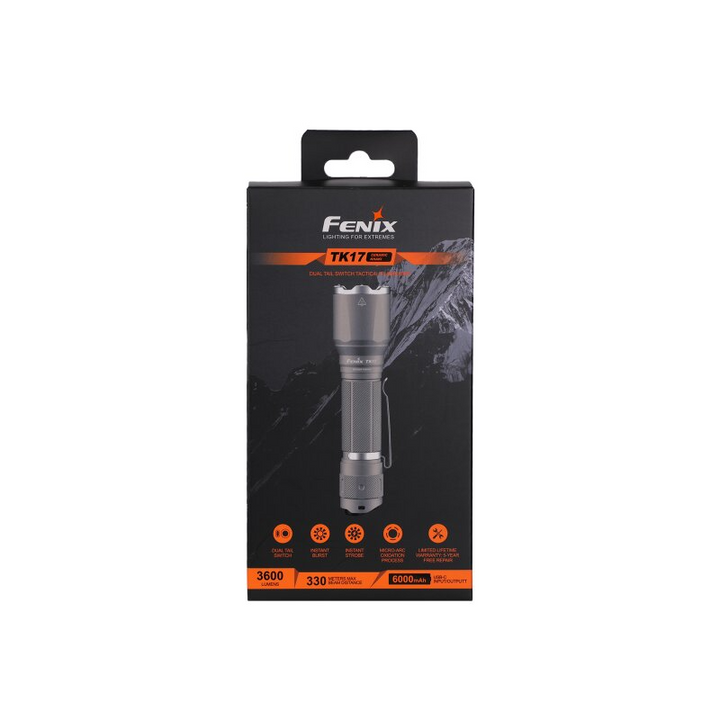 Fenix TK17 LED taktische Polizei Taschenlampe Khaki