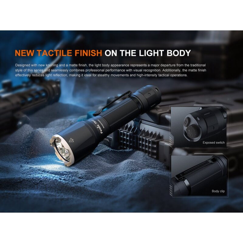 Fenix TK17 LED taktische Polizei Taschenlampe