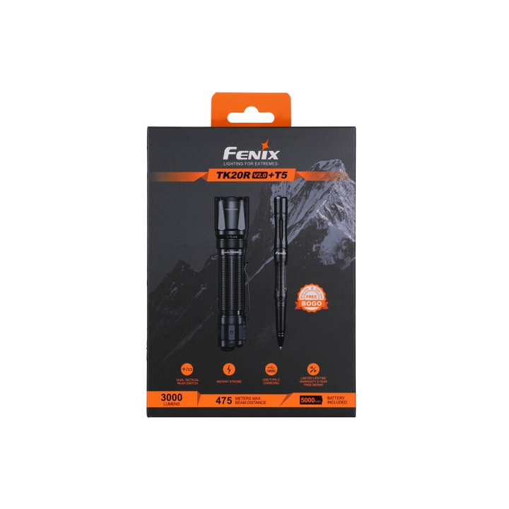 Fenix TK20R V2.0 LED Taschenlampe T5 Set