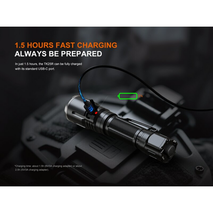 Fenix TK25R Multi-LED-System Taschenlampe mit UV & Rotlicht