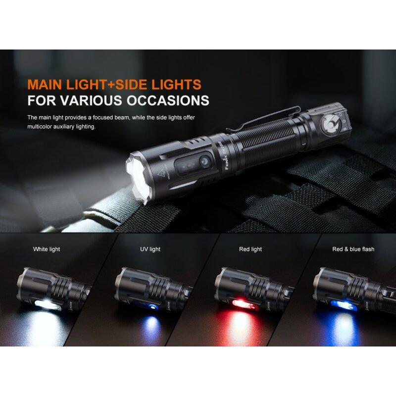Fenix TK25R Multi-LED-System Taschenlampe mit UV & Rotlicht