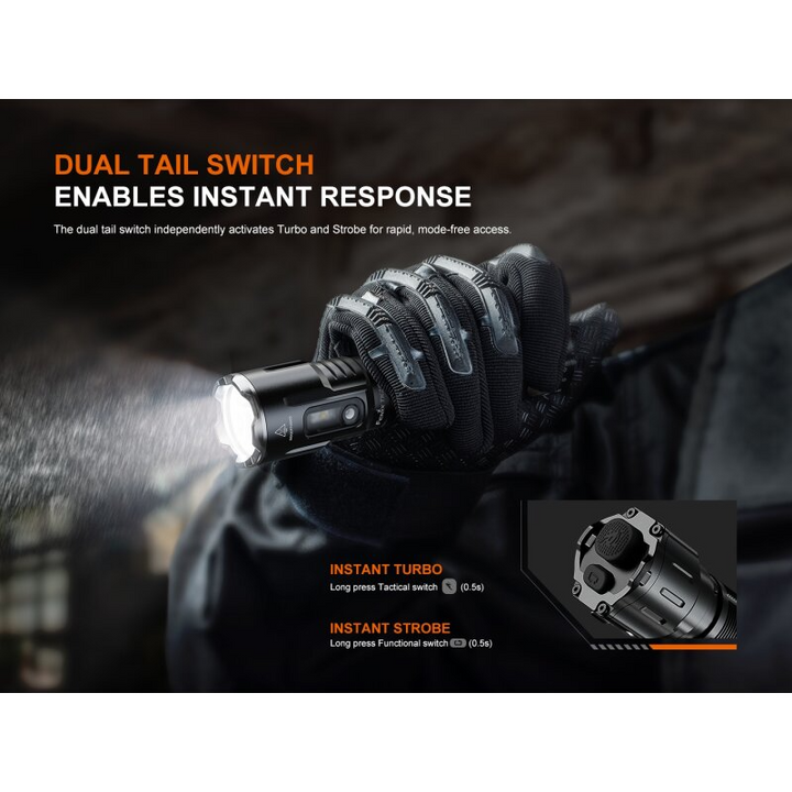 Fenix TK25R Multi-LED-System Taschenlampe mit UV & Rotlicht