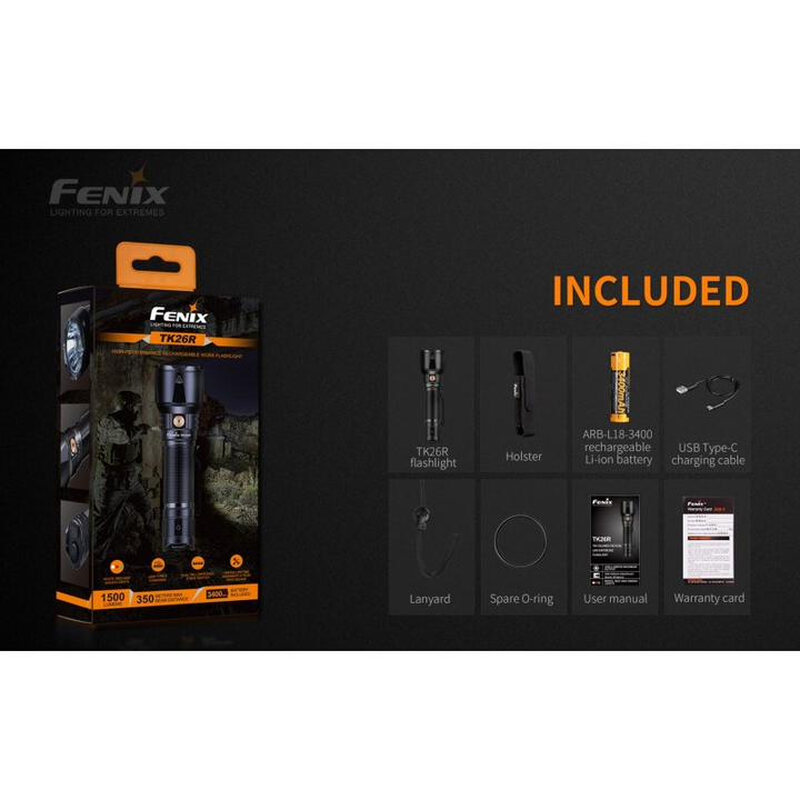 Fenix TK26R LED Taschenlampe