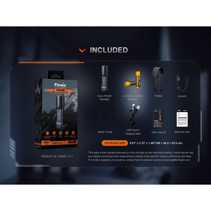 Fenix TK35R LED Taschenlampe