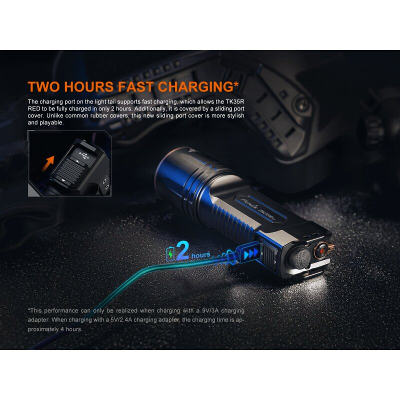 Fenix TK35R RED LED Taschenlampe