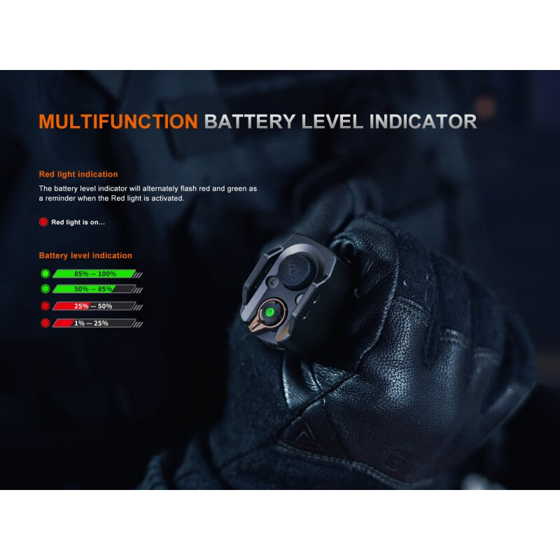 Fenix TK35R RED LED Taschenlampe