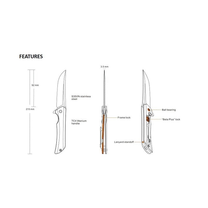 Ruike Messer M121-TZ