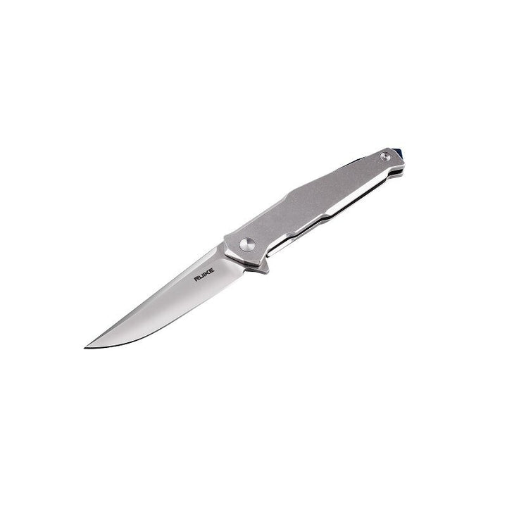 Ruike Messer P108-SF Stonewashed Stainless Steel Handle