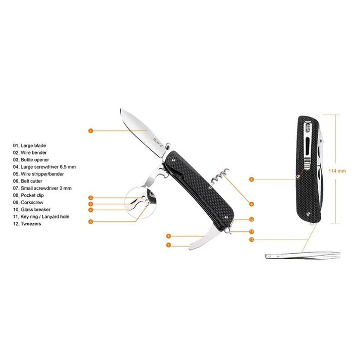Ruike Messer Trekker LD21-B