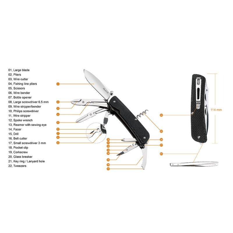 Ruike Messer Trekker LD41-B