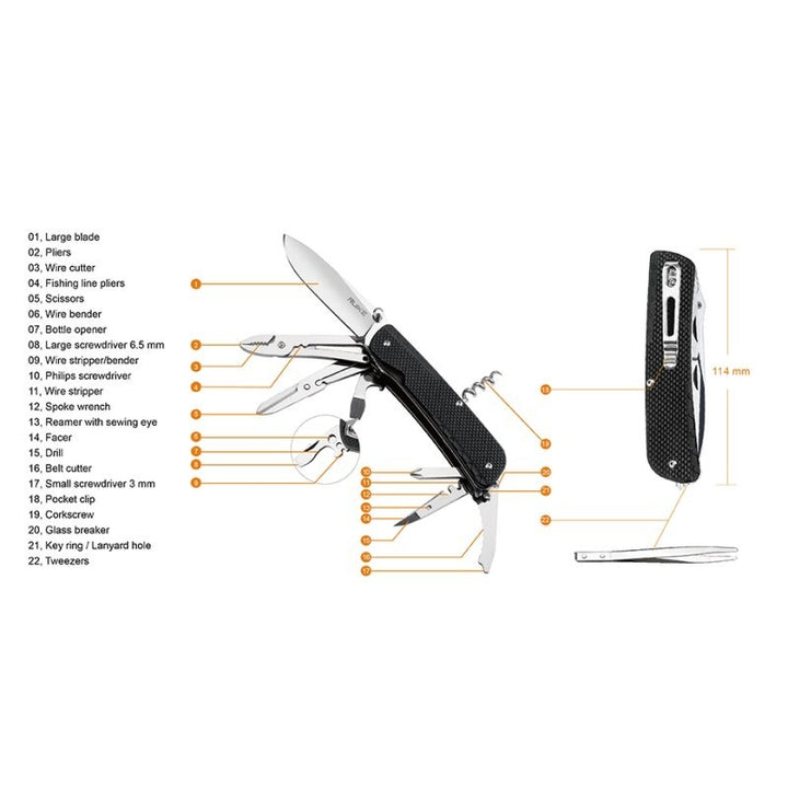 Ruike Messer Trekker LD41-B