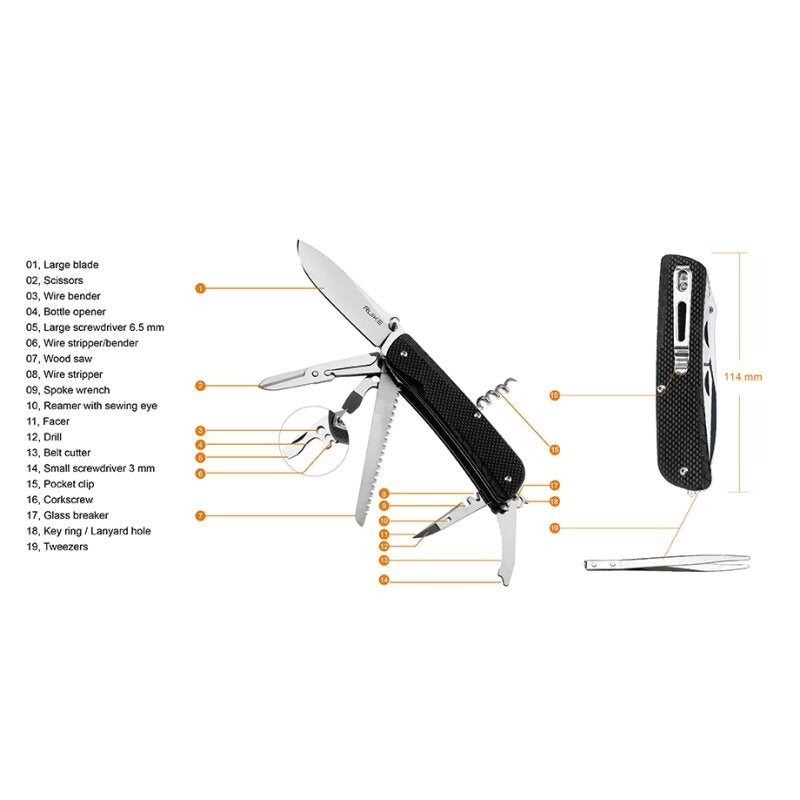 Ruike Messer Trekker LD42-B