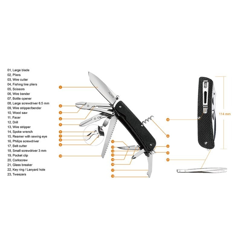 Ruike Messer Trekker LD51-B