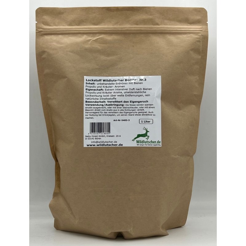 Booster Nr.3 Nüsse mit Kräuter/ Bienen Propolis 1 l